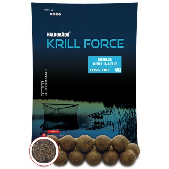 Haldorádó Boilies Krill Force Long Life 700g 20mm Krill Natur