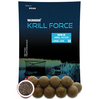 Haldorádó Boilies Krill Force Long Life 700g 30mm Krill Natur