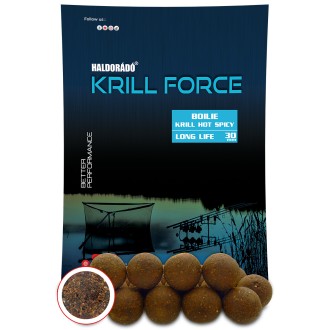 Haldorádó Boilies Krill Force Long Life 700g 30mm Krill Hot Spicy