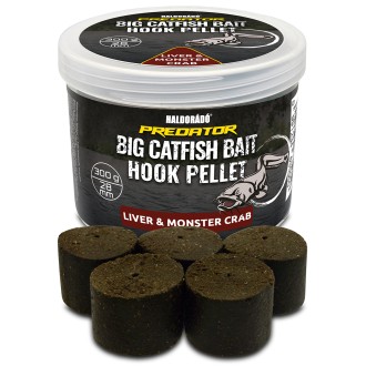 Haldorádó Pelety Catfish Bait Hook Pellet 300g 28mm Liver/Monster Crab