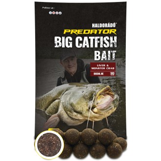 Boilies Haldorádó Catfish Bait Liver/Monster Crab 1kg
