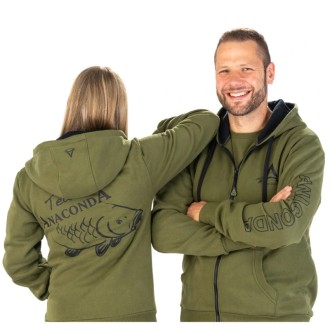 Mikina Anaconda Since 2001 Team Zipper Hoodie