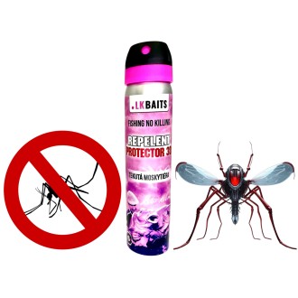 LK Baits Repelent Protector 3D - Tekutá moskytiéra 100ml