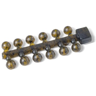 Korálky Anaconda Jungle Tapered Holes Beads Jungle 6mm 24ks