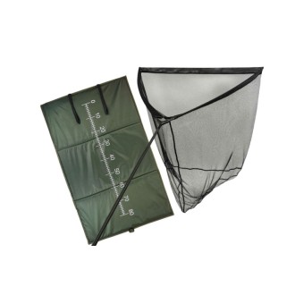 Podložka na ryby 100x60cm a kaprařský podběrák 42"