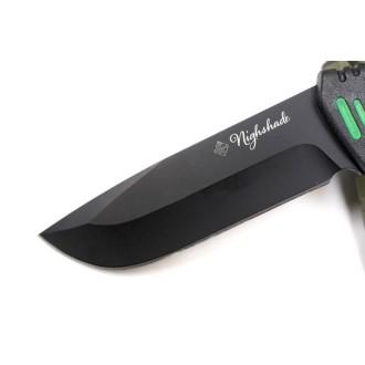 Nůž Nighshade olivový s pouzdrem 25cm + podpalovač