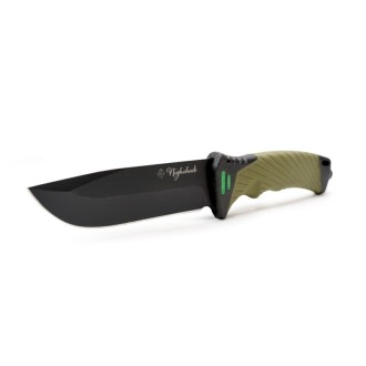 Nůž Nighshade olivový s pouzdrem 25cm + podpalovač