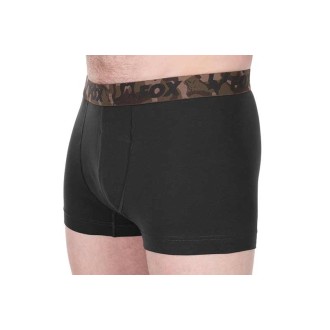 Fox Boxer Shorts - Khaki/Black