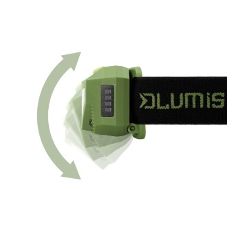 Čelová lampa Delphin Lumis