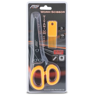 MS Range nůžky Worm Scissor 3 Blades