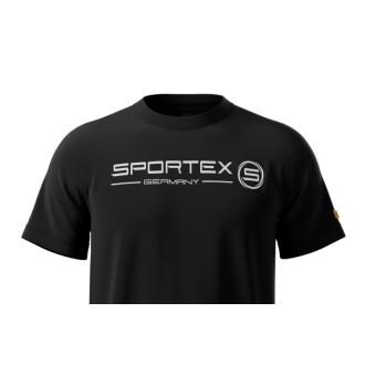 Tričko Sportex T-Shirt černé s logem