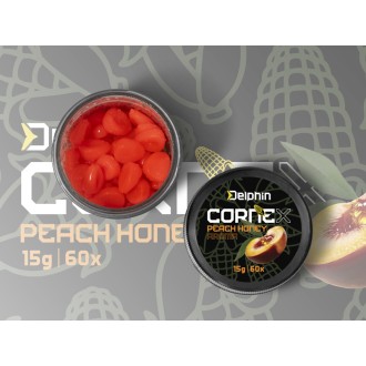 Umělá nástraha Delphin CorneX Pop Up / 60ks Medová Broskev