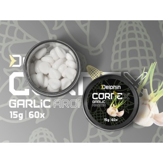 Umělá nástraha Delphin CorneX Pop Up / 60ks Česnek