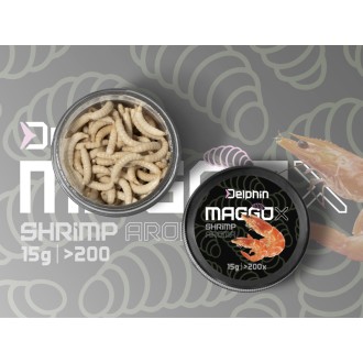 Umělá nástraha Delphin MaggoX Pop Up Kreveta