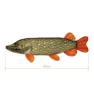 Plyšová štika Delphin PIKY 60cm