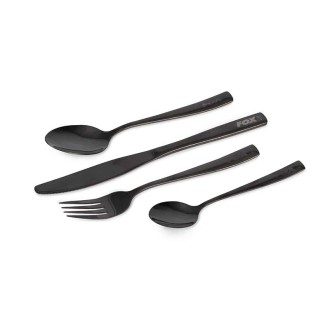 Příborová sada Fox Cookware Black Stainless Cutlery Set