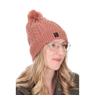 Čepice Fox Ladies Knitted Bobble Hat