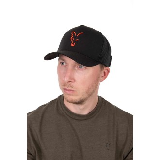 Fox Collection Trucker Cap - Black/Orange