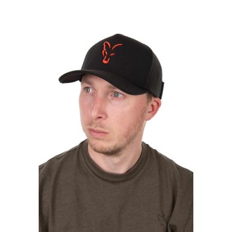 Fox Collection Baseball Cap - Black/Orange