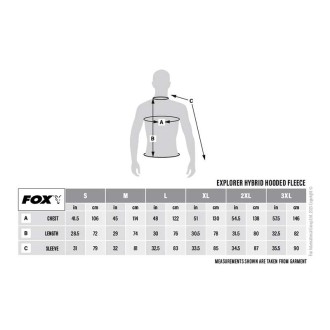 Bunda Fox Explorer Fleece Hooded Jacket