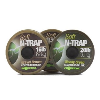 Šňůrka Korda N-Trap Soft Weedy Green 20m