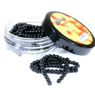 Revol Baits nástraha Roe 100mm příchuť sýr-česnek, barva černá 10ks