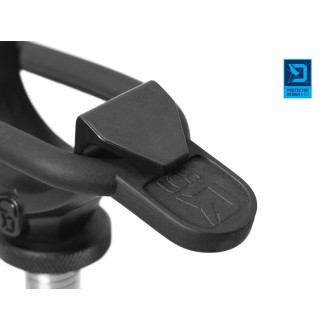 Držák prutu s pojistkou Delphin LOX 1x Uni držák + 2x gumička