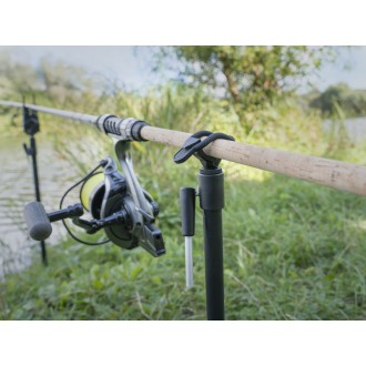 Držák prutu s pojistkou Delphin LOX 1x Uni držák + 2x gumička