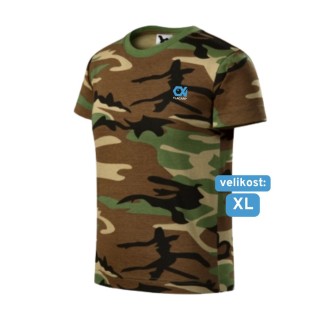 Trika FLACARP vzor 1 Barva/Velikost vzor 1:: Černá, velikost XL