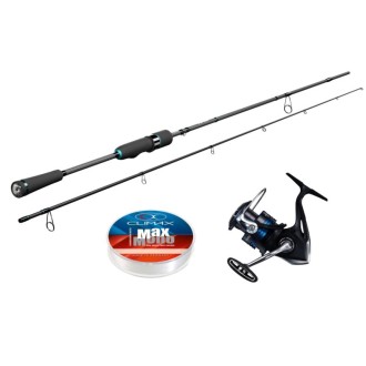 Set Sportex Prut Nova Twitch RS-2 2,15m/10g+Naviják Shimano Nexave+Vlasec Climax