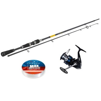 Set Sportex Prut Black Pearl GT-3 2,10m 20g+Naviják Shimano Nexave+Vlasec Climax