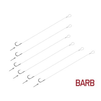 Návazec Delphin FLR Sting BARB 0,22mm trn 5mm 6ks