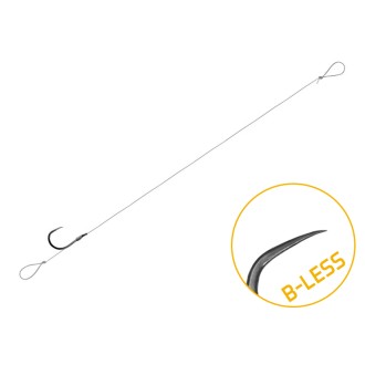 Feederový návazec Delphin FLR Loop SM 0,22mm 8cm 6ks