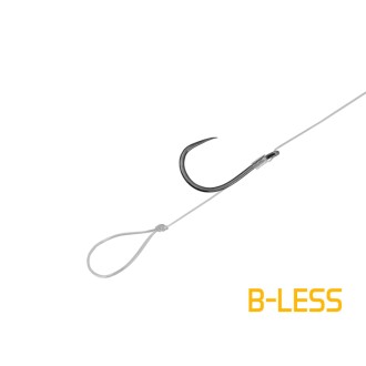 Feederový návazec Delphin FLR Loop SM 0,22mm 8cm 6ks