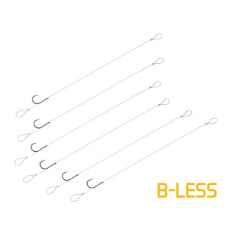 Feederový návazec Delphin FLR Loop SM 0,22mm 8cm 6ks