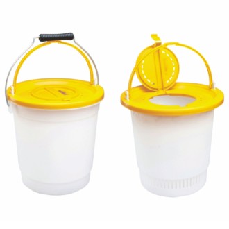 Řízkovnice Mistrall 10l Bílá