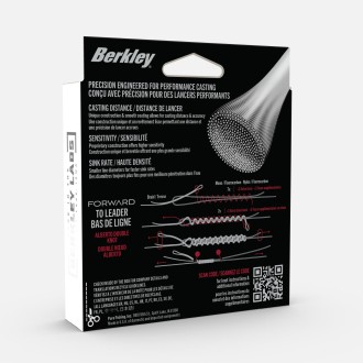 Šňůra Berkley Forward Finesse Braid Crystal 150m