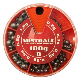 Broky Mistrall drobné D sada 100g
