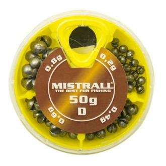 Broky Mistrall drobné D sada 50g