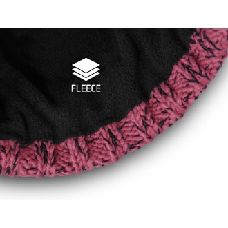 Pletená zimní čepice Delphin Queen Love UNI