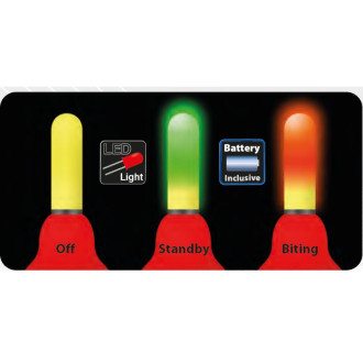 Splávek Saenger IQ LED Laufpose kulatý předvážený