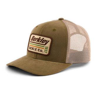 Kšiltovka Berkley Striper Trucker Brown Charcoal