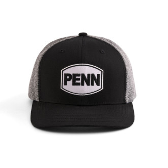 Kšiltovka Penn Trucker Black Heather Grey