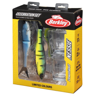 Dárkový set gumových nástrah a panáků Berkley Nessie 22cm 57g