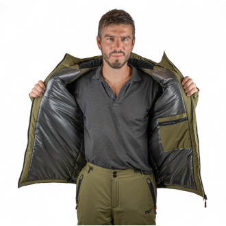 Mikbaits Zateplená bunda Thermo exclusive zelená
