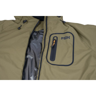 Mikbaits Zateplená bunda Thermo exclusive zelená