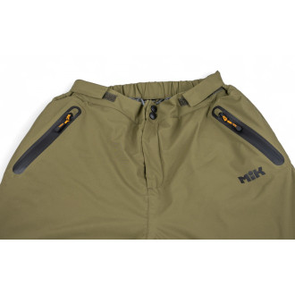 Mikbaits Zateplené kalhoty Thermo exclusive zelené