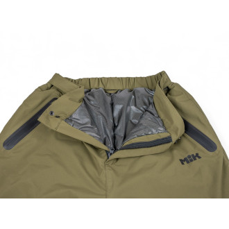 Mikbaits Zateplené kalhoty Thermo exclusive zelené