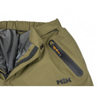 Mikbaits Zateplené kalhoty Thermo exclusive zelené