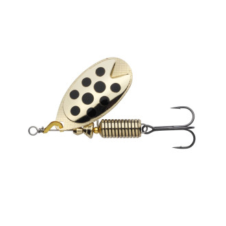 Třpytka Abu Garcia Fast Attack Gold / Black Dots